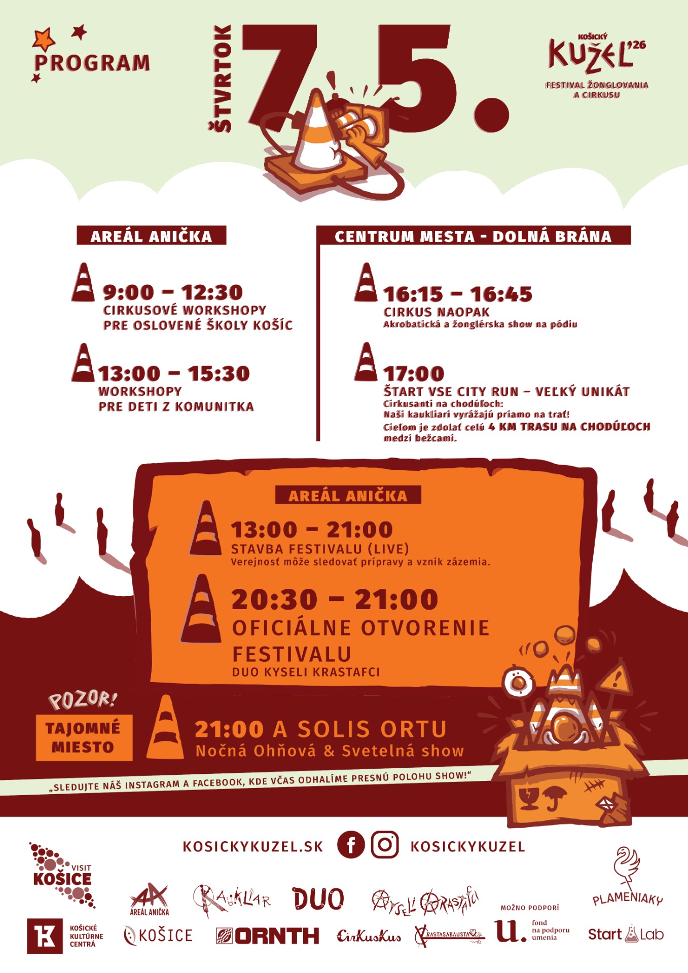 Program festivalu 7. 5. - štvrtok 
